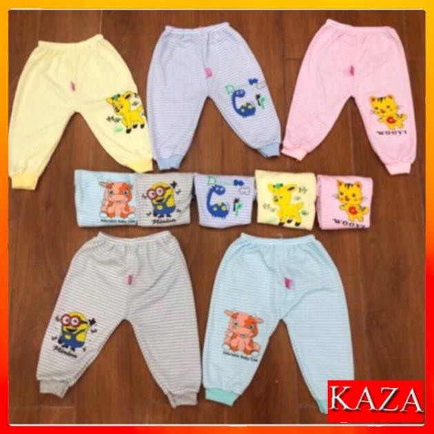 QUẦN DÀI COTTON KẺ CHO BÉ TRAI BÉ GÁI #5
