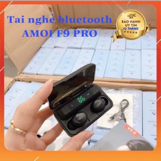 Hình ảnh [Video tự quay] Tai Nghe Bluetooth Amoi F9 Pro Max Cảm ứng ,chống nước - Bảo Hành lỗi 1 đổi 1