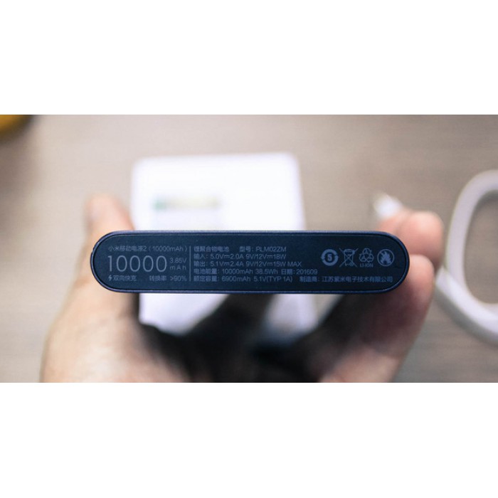 Hình ảnh Pin Sạc Dự Phòng Xiaomi Gen 2S Version 2018 10000 mAh 2 Cổng USB Hỗ Trợ QC 3.0 - Hàng Chính Hãng #5