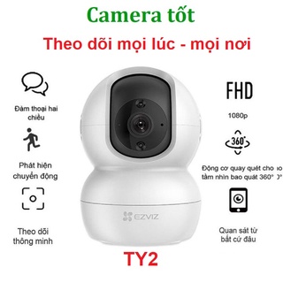 Hình ảnh Camera WiFi EZVIZ TY2 1080P - Xoay 360 độ - Đàm thoại 2 chiều - Chính Hãng