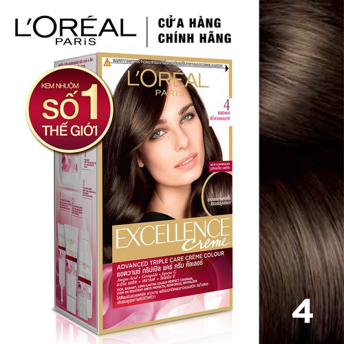 Màu nhuộm dưỡng tóc phủ bạc L'Oreal Paris Excellence Crème 172ml #7