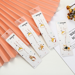Hình ảnh Creative Cartoon Cute Animal Bookmarks Cute Corgi Bookmarks Student Stationery Reward Small Gifts School Supplies Stationery