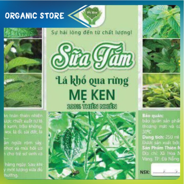 SỮA TẮM LÁ KHỔ QUA RỪNG MẸ KEN #7