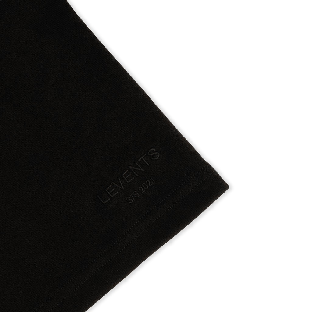 Hình ảnh Áo thun LEVENTS XL Logo Black/ White #3