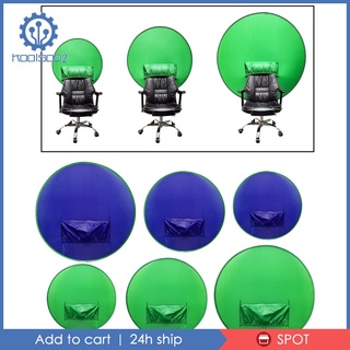 Hình ảnh Pop up Green/Blue Screen Background Screen Backdrops Cloth for Chairs Zoom chính hãng
