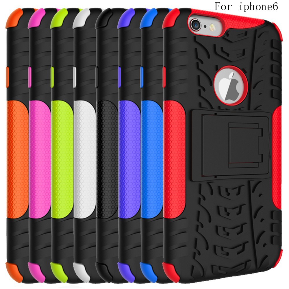 Ốp lưng 2 lớp chống sốc có chân đỡ cho iPhone 6 / 6S 4.7″