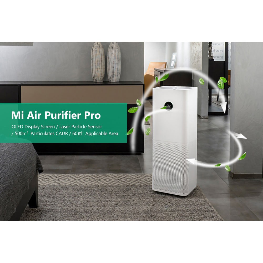 Máy lọc không khí Xiaomi Air Pro / Giao Nhanh 1H tại HCM / Lọc khí độc chống Cô-Rô-Na / Hàng Digiworld #8
