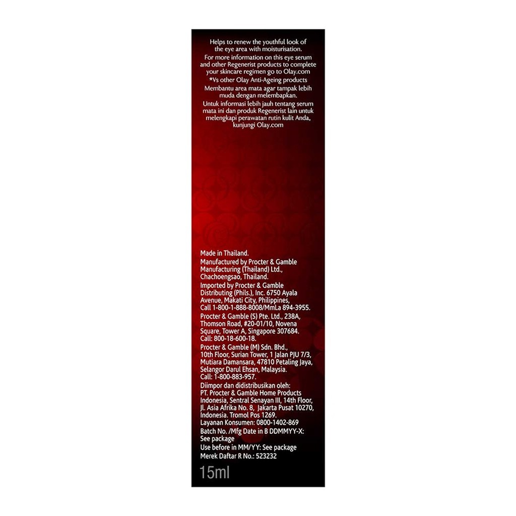 Olay Regenerist tinh chất Vi Dưỡng Vùng Mắt 15ML #2