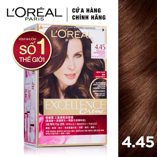 Màu nhuộm dưỡng tóc phủ bạc L'Oreal Paris Excellence Crème 172ml #7