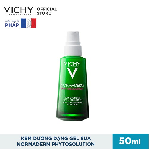 Bộ chăm sóc da chuyên sâu giúp giảm dầu giảm mụn, phục hồi và nuôi dưỡng da Vichy Normaderm Phytosolution Double-Correct #7