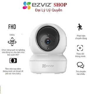 Hình ảnh Camera Wifi EZVIZ C6N 1080P 2MP / C6N 4MP 2K - Xoay 360 , Đàm thoại