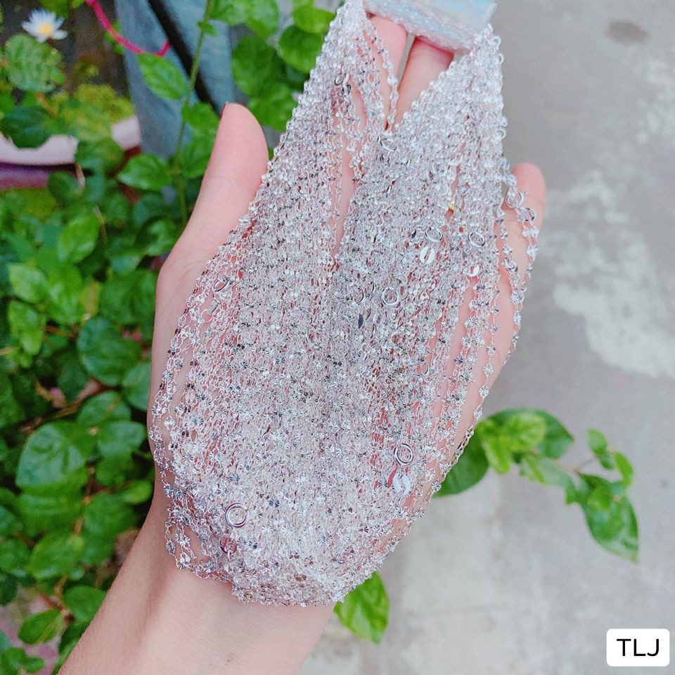 Lẻ như sỉ Dây chặn phay hàng bạc s99 cho nữ về cực nhiều