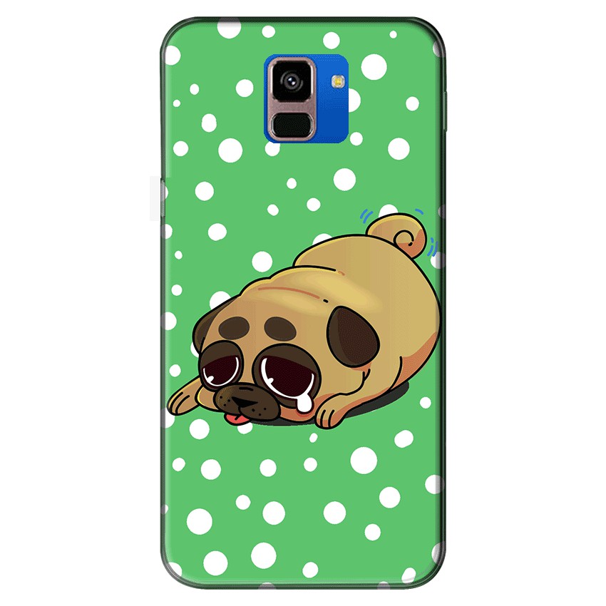 [FREESHIP ĐƠN 50K] Ốp lưng dẻo Nettacase cho điện thoại Samsung Galaxy A8 Plus 2018_Cute dog 10