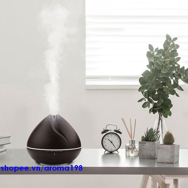 MÁY KHUẾCH TÁN TINH DẦU BÚP SEN 550ML Kèm Điều Khiển #7