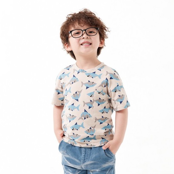 Áo Phông Cộc Tay Bé Trai (1-6 Tuổi) K's Closet B001TES / B023TES HD #8
