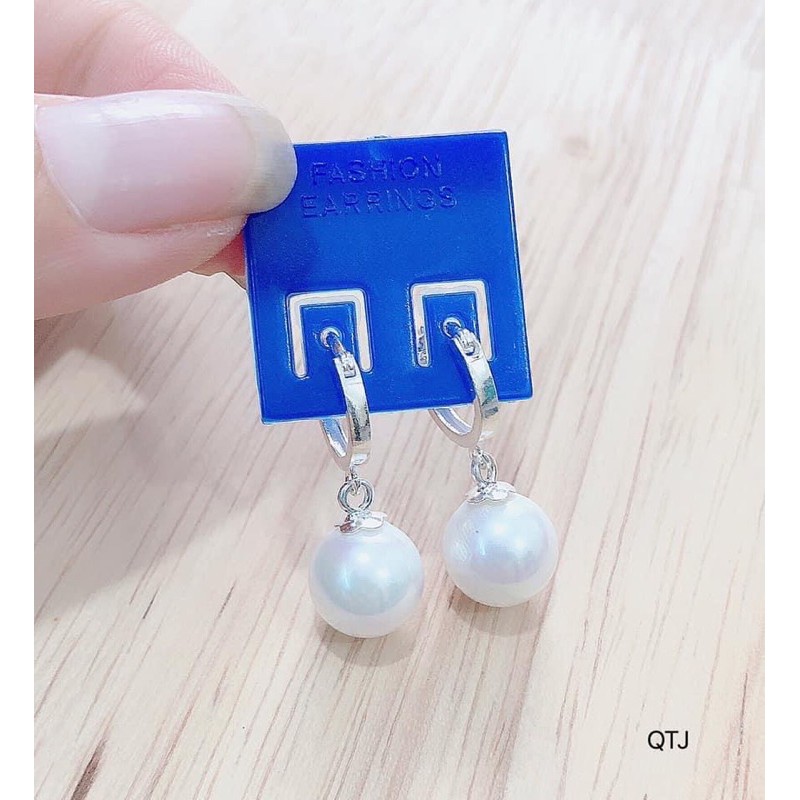 Bông tai cho bé gái bạc ta treo trai