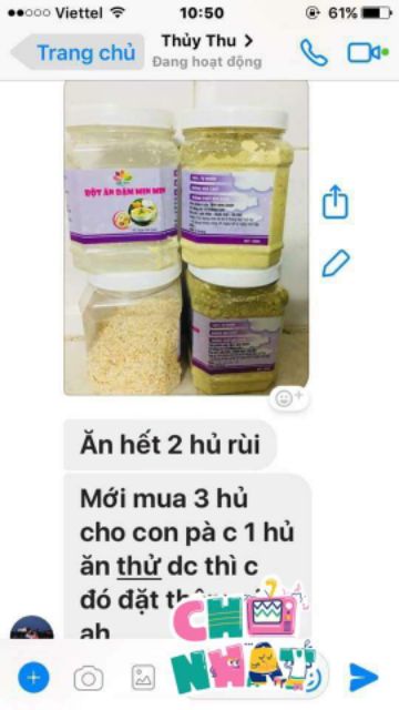 Bột ăn dặm MIN MIN với rau củ sạch 100% #7