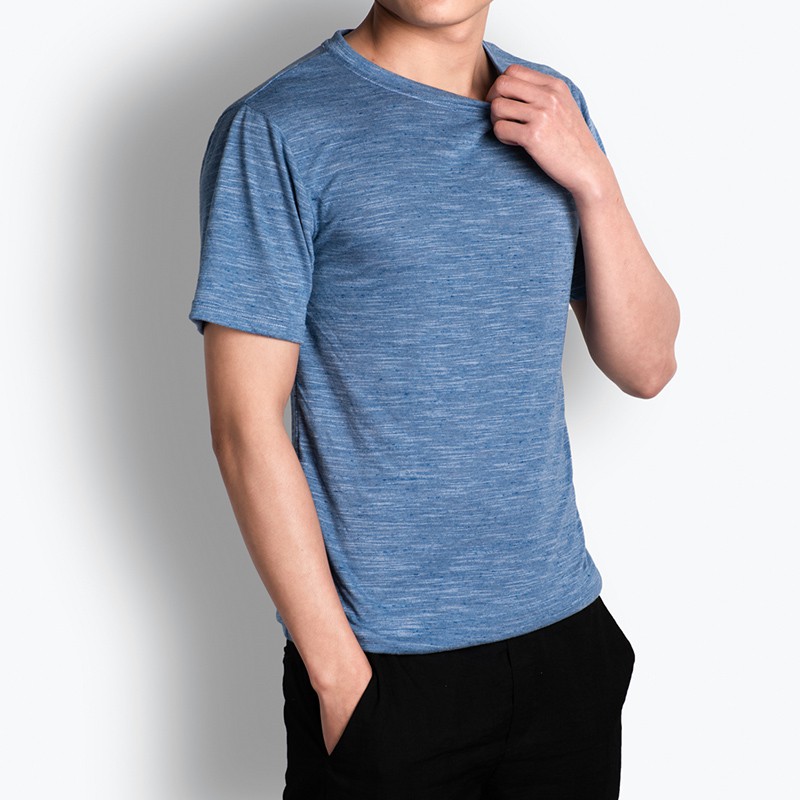 Áo Thun Cộc Tay Nam Ariza Vải Cotton Xược Mềm Thoáng Mát Hút Mồ Hôi Cực Tốt #8