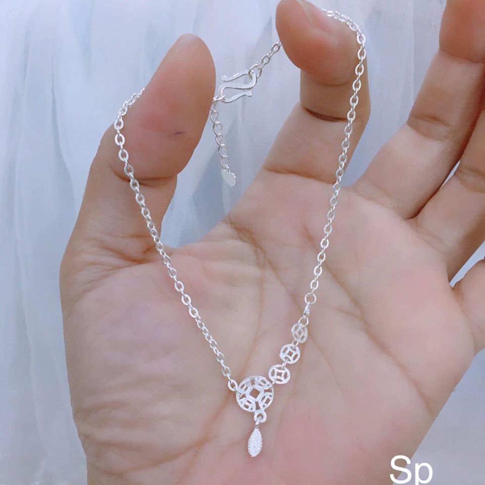 Lắc chân 1 chuỗi kim tiền cho nữ giá xưởng nhà làm