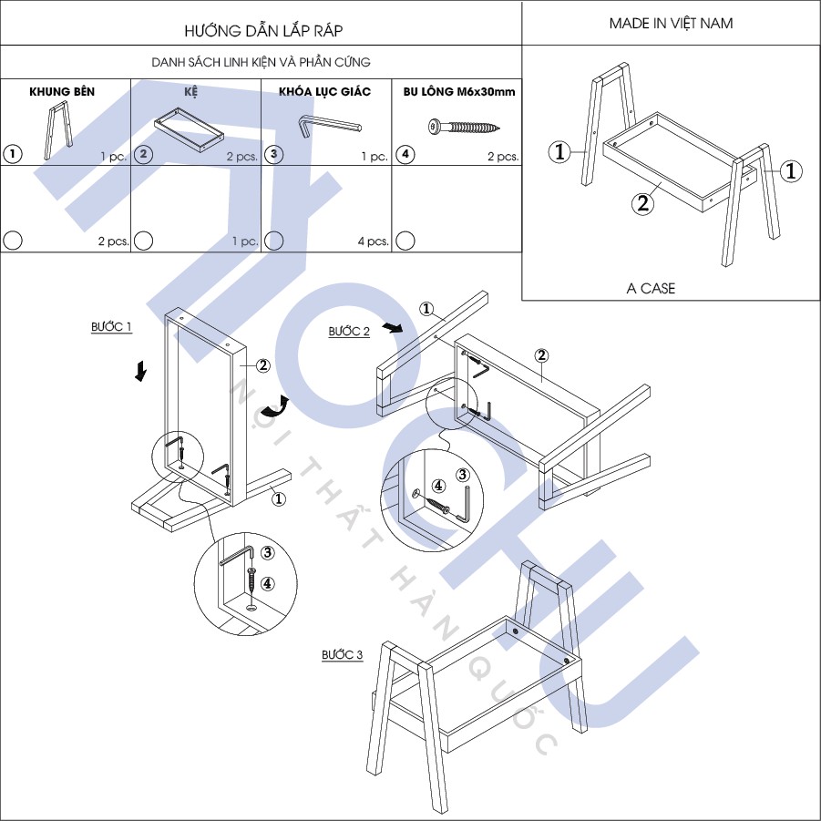 KỆ GỖ ĐA NĂNG - KHAY GỖ ĐA NĂNG - A CASE #8