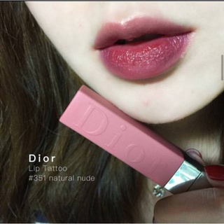 New 2022 Son Dior Addict Lip Tattoo 351 Natural Nude UNBOX