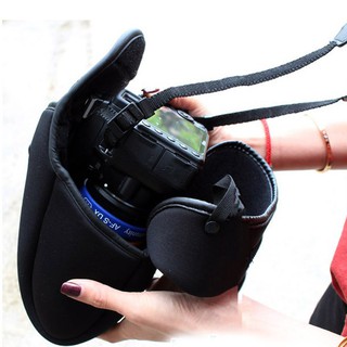 Hình ảnh Túi Bao Chống Sốc tam giác bảo vệ máy ảnh , ống kính lens các loại DLSR (CÓ CHỌN SIZE)