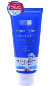 Kem rửa mặt dưỡng trắng Hada Labo Perfect White Cleanser 80g #3