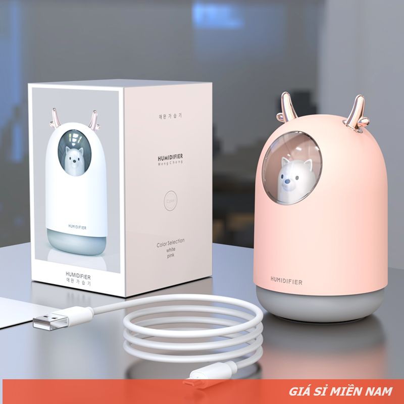 Máy Phun Sương Khuếch Tán Hơi Nước Gấu CUTE - Phun Sương Tạo Độ Ẩm #7
