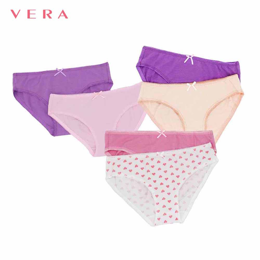 Combo 06 quần lót nữ cotton có họa tiết VERA 8397 #3