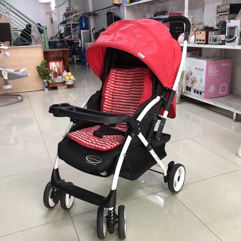 Xe đẩy 2 chiều Gluck C58 màu đỏ
