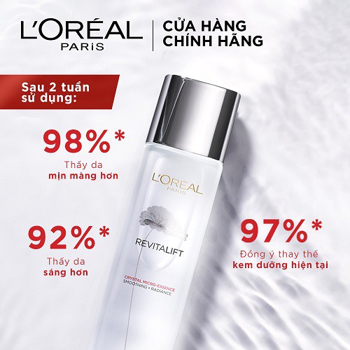 Dưỡng Chất Sáng Mướt Da L'Oreal Paris Crystal Micro Essence 65ml #5