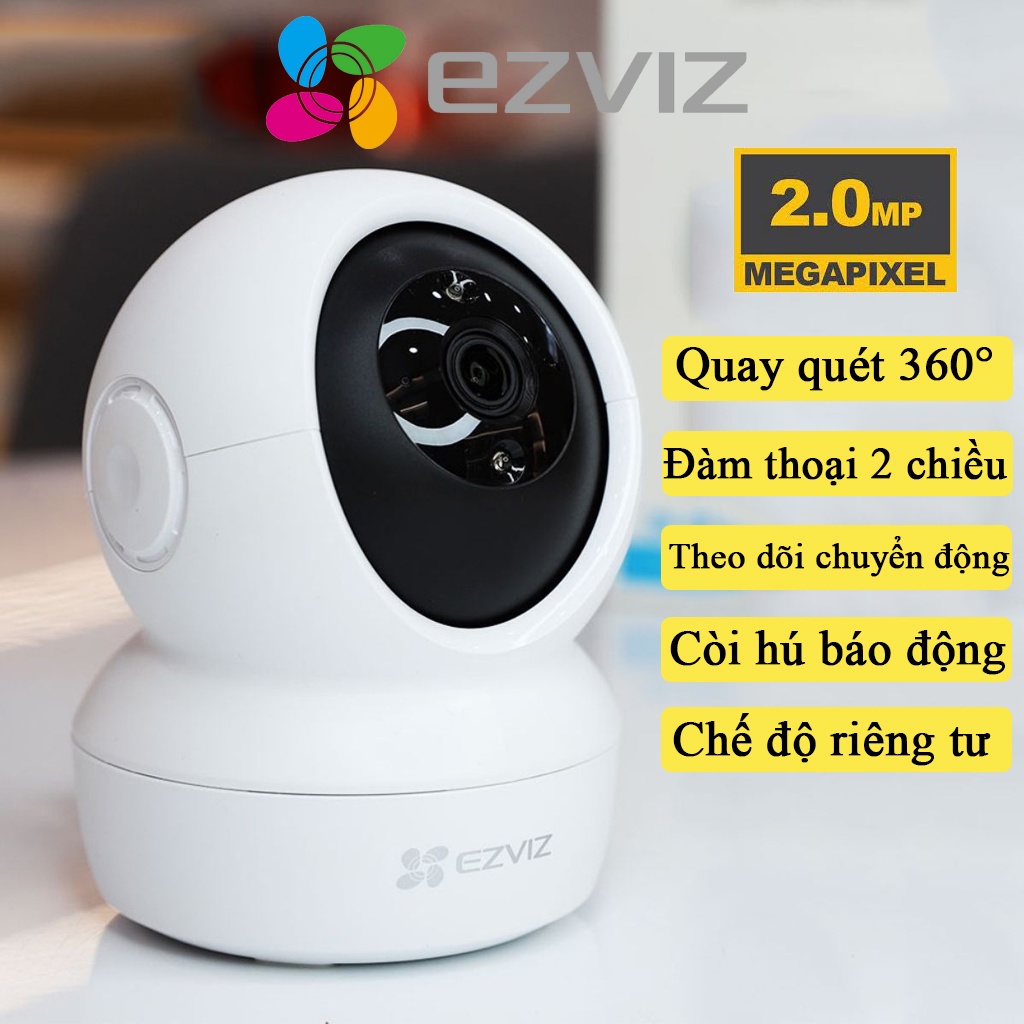 Hình ảnh Camera wifi ezviz C6N 4MP, 2MP xoay 360 - Hàng chính hãng, Bảo Hành 24 Tháng #6