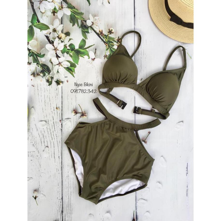 Mua ĐỒ BƠI NỮ Bikini 2 Mảnh áo dây cài quần khoét Ảnh chụp thật mới