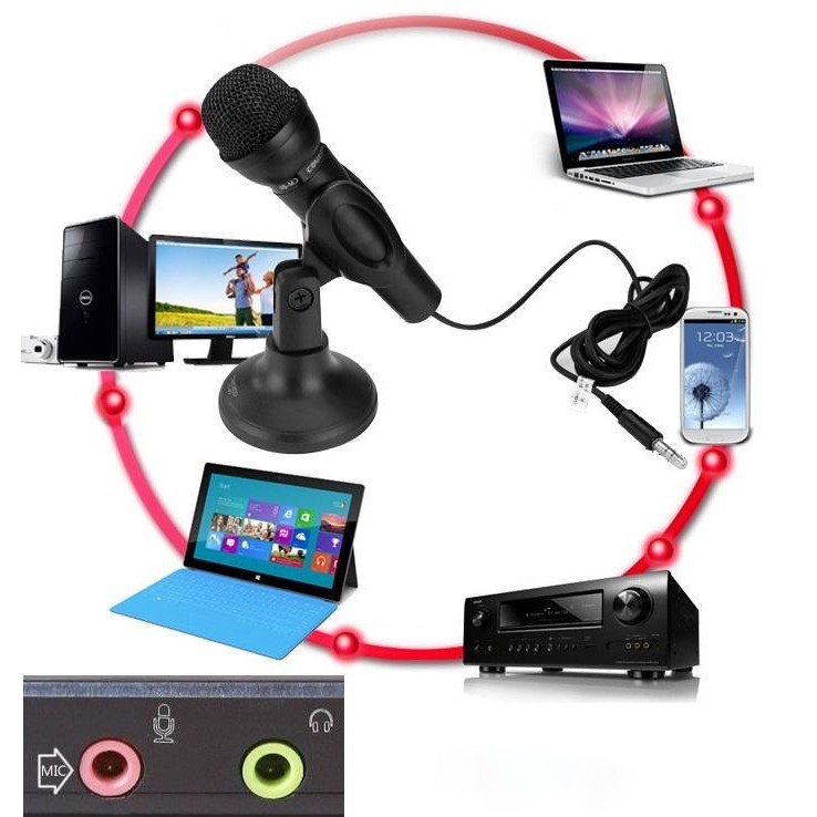 GIÁ HỦY DIỆT Microphone Máy Tính Micro Thu Âm Streaming CM211 Chất Lượng Cao - Chống Ồn Chống Nhiễu #5