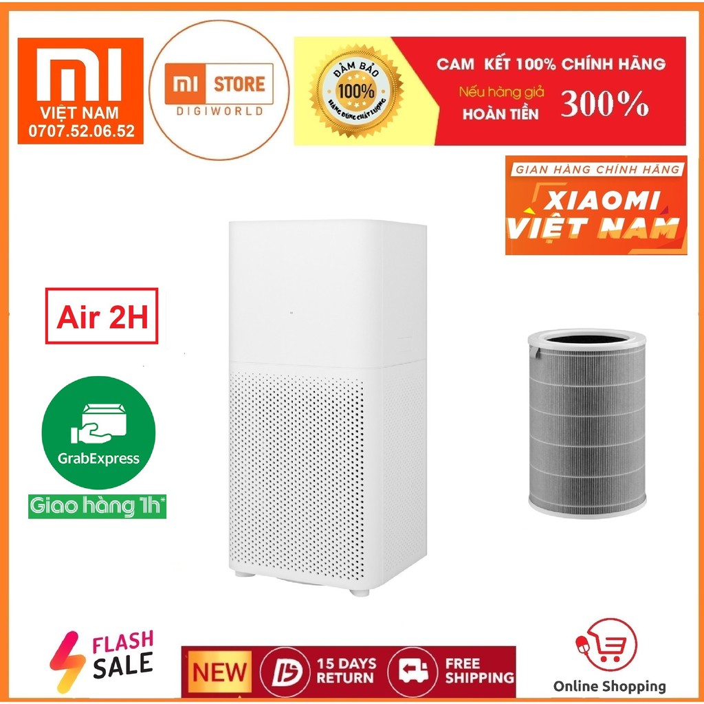Máy Lọc Không Khí Xiaomi 2H Mi Air Purifier, diệt khuẩn, lọc siêu bụi 0.3μm 2,5 PM , khử mùi - Bảo hành 12 tháng #8
