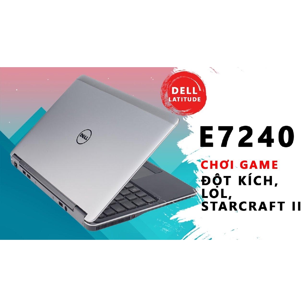 laptop Dell E7240 Vỏ nhôm Cấu hình Khỏe Hàng Nhập Mỹ Cho các bạn Doanh nhân thành đạt giá rẻ #3