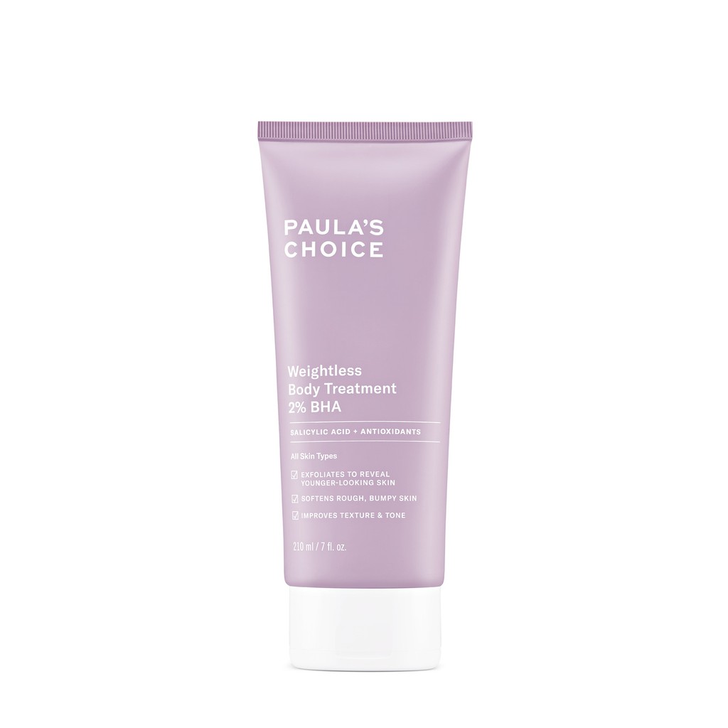 Kem dưỡng thể trị viêm lỗ chân lông chứa 2% BHA Paula's Choice Weightless Body Treatment 2% BHA 210ml 5700 #3