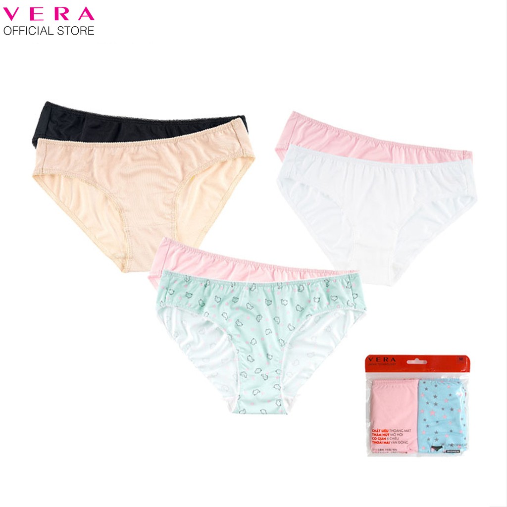 Combo 06 quần lót nữ thun lạnh Vera 6323 #6