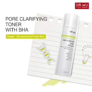 dr wu pore clarifying toner with bha