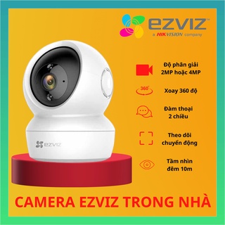 Hình ảnh Camera IP WIFI trong nhà xoay 360 Ezviz C6N 1080p 2M, C6N 4MP 2K chính hãng, bảo hành 24 tháng