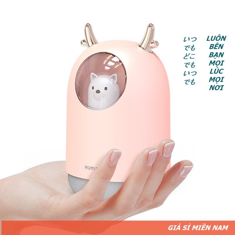 Máy Phun Sương Khuếch Tán Hơi Nước Gấu CUTE - Phun Sương Tạo Độ Ẩm #7