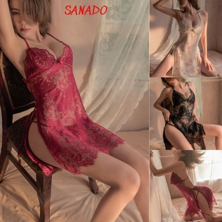 Hình ảnh ( V11) Váy ngủ sexy ren mềm mịn cao cấp đầm ngủ dễ thương gợi cảm - Sanado chính hãng