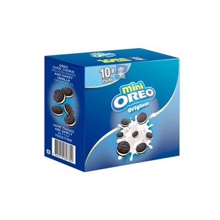 Hình ảnh 1 hộp bánh quy sôcôla OREO mini vị vani 2x204g