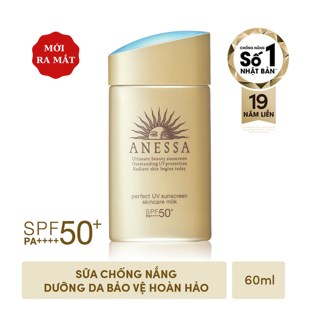 Sữa chống nắng dưỡng da bảo vệ hoàn hảo Anessa Perfect UV Sunscreen Skincare Milk 60ml _16152 #7