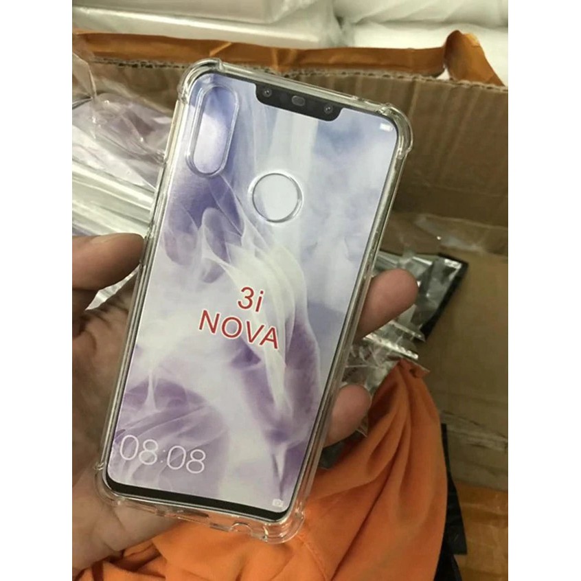 Ốp lưng TPU mềm trong suốt bảo vệ cho điện thoại Huawei Nova 3i P smart plus