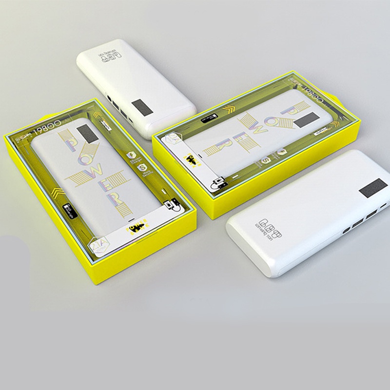 Hình ảnh PIN SẠC DỰ PHÒNG L8 10000mAh có đèn LED hiển thị lượng pin, hỗ trợ sạc nhanh 2.1A, 2 Cổng ra USB tiện lợi [ CHÍNH HÃNG ] #5