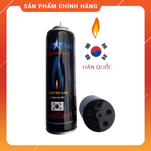 Bình Gas Bơm Bật Lửa Hộp Quẹt Bluestar Chính Hãng của Hàn Quốc #5