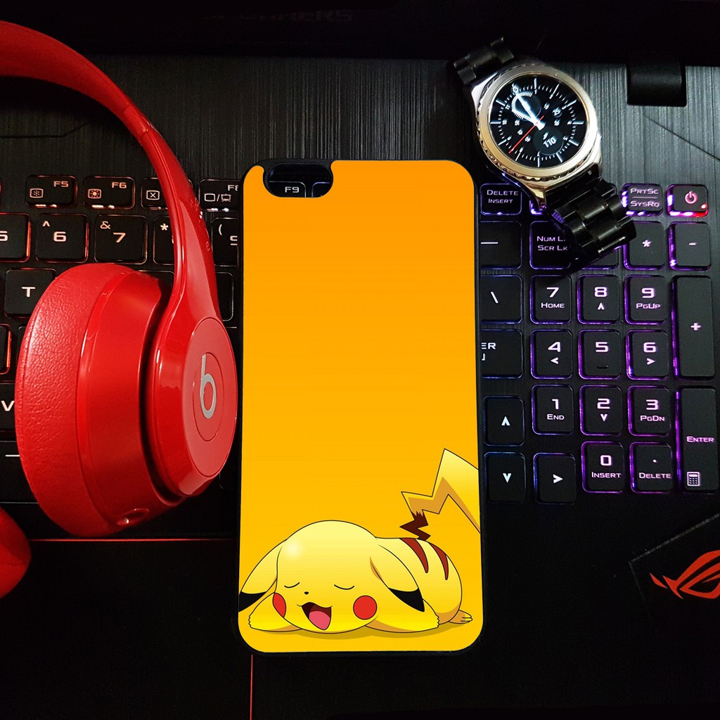 Ốp lưng Iphone 6 Plus In hình Pikachu