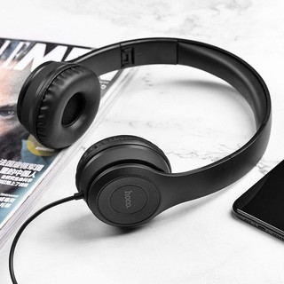 Hình ảnh Tai nghe chụp tai headphone HoCo W21 dùng cho điện thoại chính hãng..