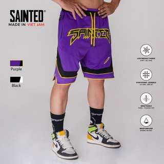 Hình ảnh Quần short thể thao, quần đùi bóng rổ nam NBA jersey style vải cao cấp cực thoáng mát - SAINTED
